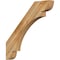 Ekena Millwork 4"W x 34"D x 34"H Olympic Rough Sawn Knee Brace, Western Red Cedar BRC04X34X34OLY00RWR - alternate 1